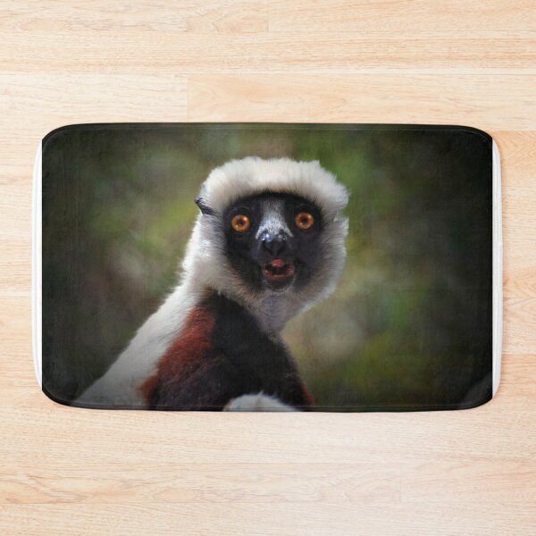 Item preview, Surprised Lemur in Natural Habitat designed and sold by Savannah Gibbs.