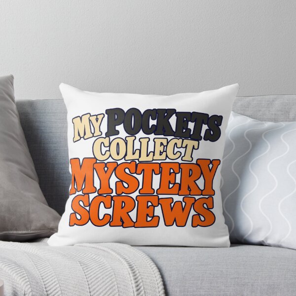 Item preview, Mystery Screws in My Pockets Funny Lettering designed and sold by Bikivuno.