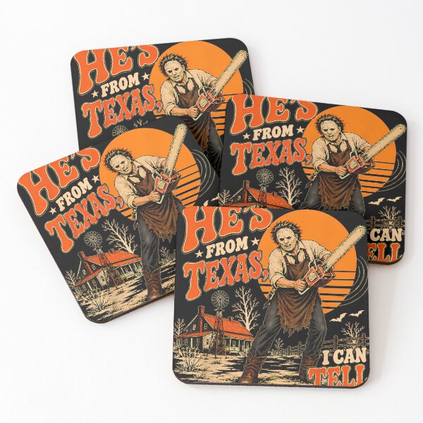 Item preview, Hes From Texas I Can Tell Chainsaw Witch Horror Halloween designed and sold by halinh99.