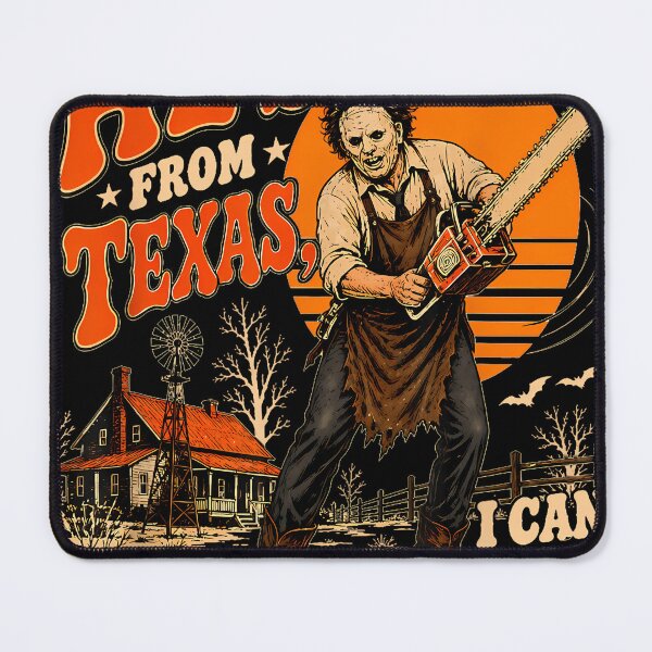Item preview, Hes From Texas I Can Tell Chainsaw Witch Horror Halloween designed and sold by halinh99.