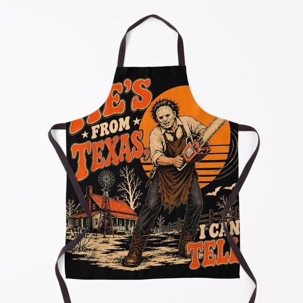 Item preview, Hes From Texas I Can Tell Chainsaw Witch Horror Halloween designed and sold by halinh99.