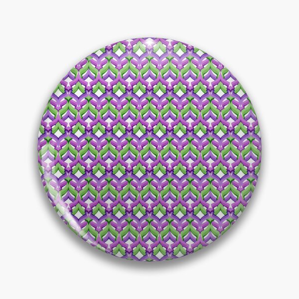 Item preview, Abstract geometric pattern retro purple green designed and sold by fuzzyfox.