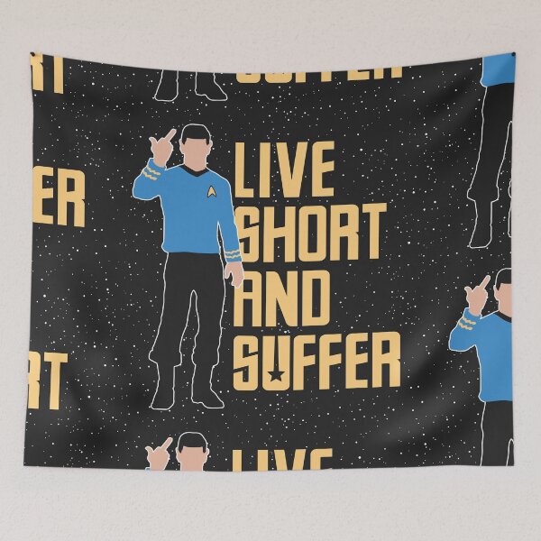 Item preview, Live short and suffer designed and sold by 4gottenlore.