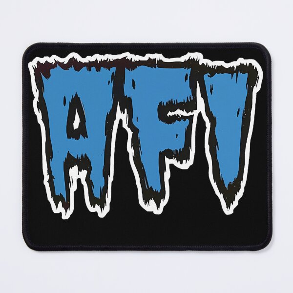 Item preview, Blue Dripping Slime Bold Block Lettering designed and sold by ErinHoldena.