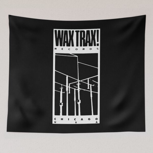 Item preview, wax trax records usa logo designed and sold by YM STORE.