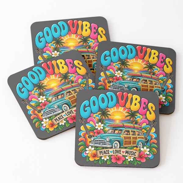 Item preview, Good Vibes Only – Peace, Love, Music & Endless Summers designed and sold by OzyWear.