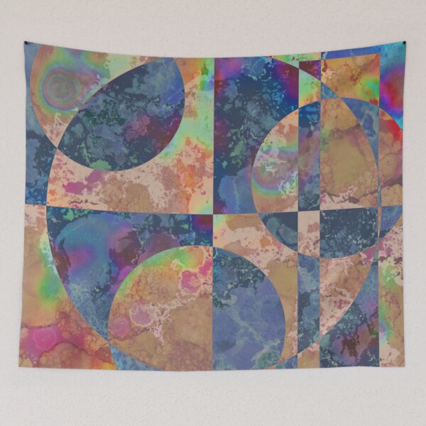 Item preview, Fractured Aurora - Modern -Abstract -No. 01 designed and sold by Legacy Star Designs.