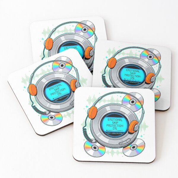 Item preview, EMOTIONAL SKIP PROTECTION: 0% - Track 1 Overstimulated CD Player designed and sold by LaunchLabs26.