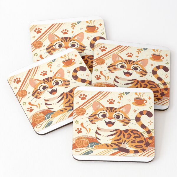 Item preview, Stretching Yoga Cat – Graceful Cozy Blanket Design designed and sold by DretiArts.