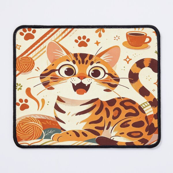 Item preview, Stretching Yoga Cat – Graceful Cozy Blanket Design designed and sold by DretiArts.