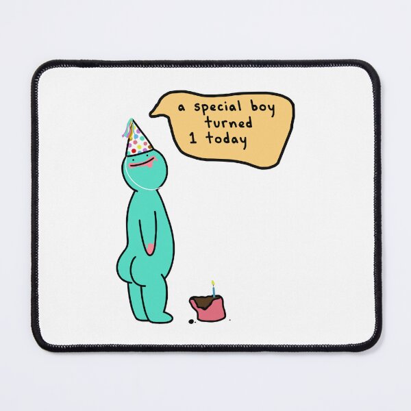 Item preview, A Special Boy Turned 1 Today Funny First Birthday Cartoon designed and sold by helenamiller807.