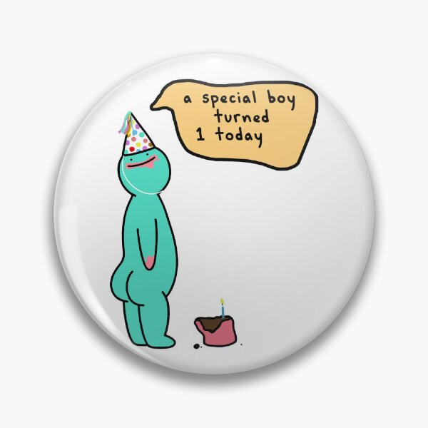 Item preview, A Special Boy Turned 1 Today Funny First Birthday Cartoon designed and sold by helenamiller807.