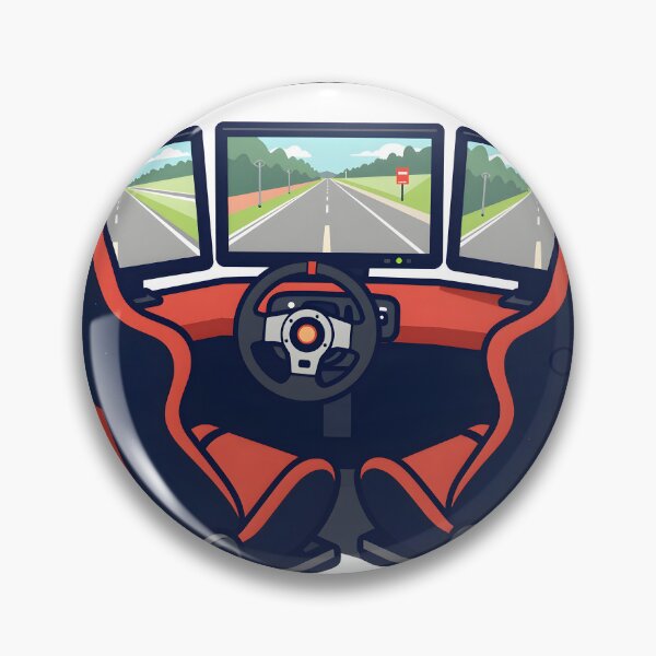 Item preview, Just One More Lap - Sim Racing Rig designed and sold by chill-a-lot.