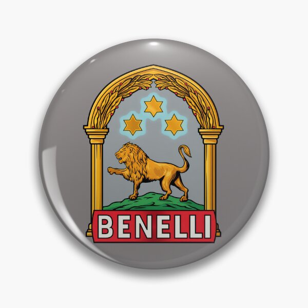 Item preview, Classic Benelli Lion Emblem Badge Design-35 designed and sold by BettinaGrader.