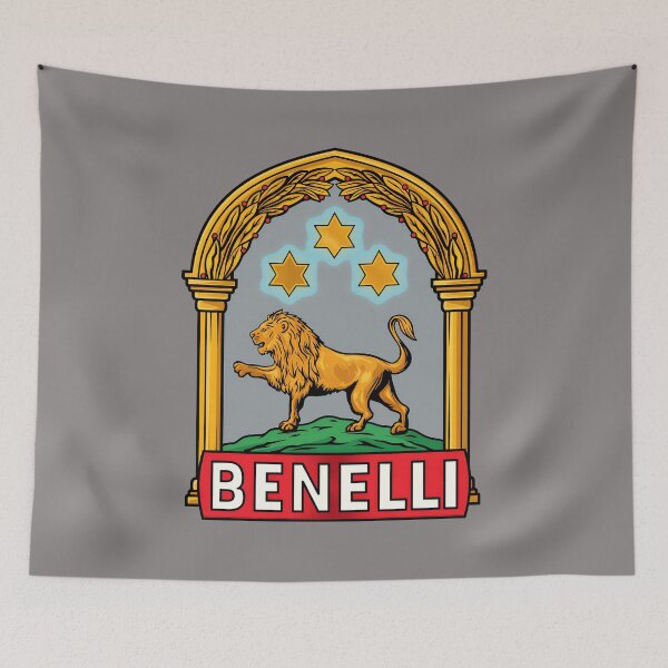 Item preview, Classic Benelli Lion Emblem Badge Design-35 designed and sold by BettinaGrader.