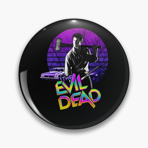 Item preview, The-Evil-Dead---Retrowave-T-Shirt designed and sold by mountmato.