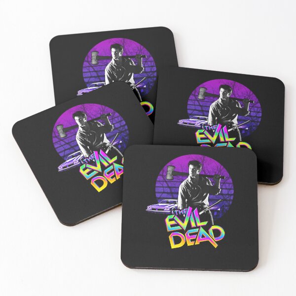 Item preview, The-Evil-Dead---Retrowave-T-Shirt designed and sold by mountmato.