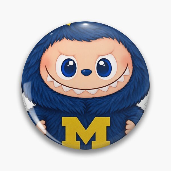 Item preview, UMich Labubu - Sticker designed and sold by Gen Z Girlypop.