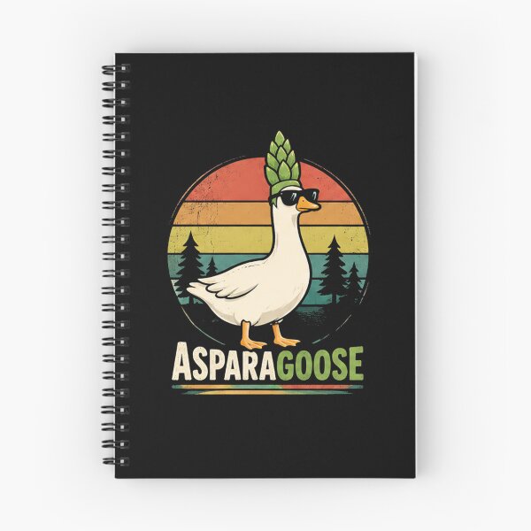 Item preview, Asparagoose – Funny Asparagus Goose Vegetable Pun Design designed and sold by RJACreative.