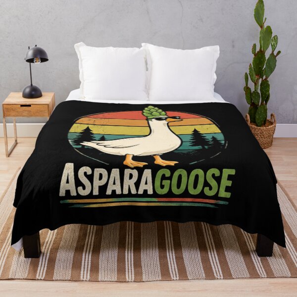 Item preview, Asparagoose – Funny Asparagus Goose Vegetable Pun Design designed and sold by RJACreative.