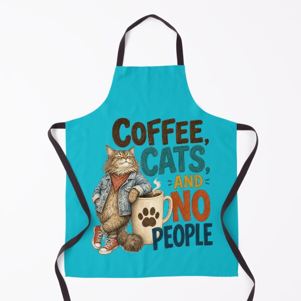 Item preview, Coffee Cats And No People designed and sold by prettykaler.