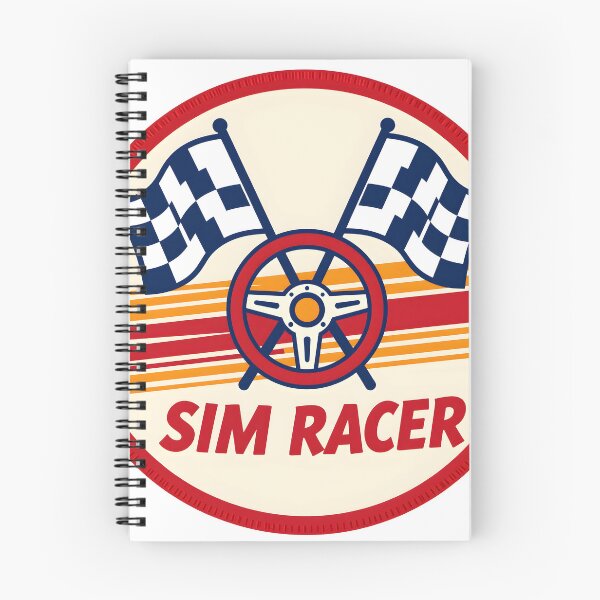 Item preview, Sim Racer Vintage Badge designed and sold by chill-a-lot.