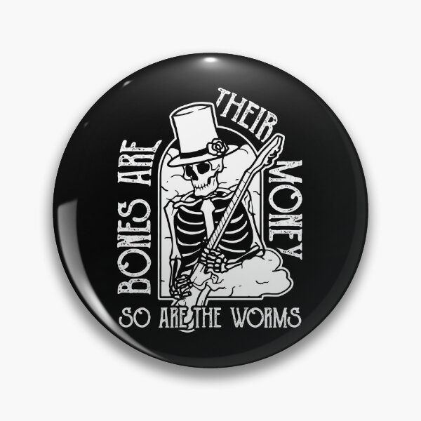 Item preview, Skeleton Guitarist Top Hat Bones Money  designed and sold by sil-gen-rove.