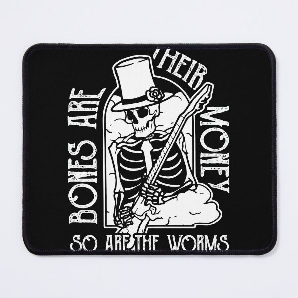 Item preview, Skeleton Guitarist Top Hat Bones Money designed and sold by sil-gen-rove.