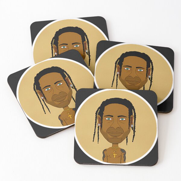 Item preview, Cool Cartoon Black Guy With Dreads Green Eyes And Gold Ankh Chain designed and sold by SeanOkine8.