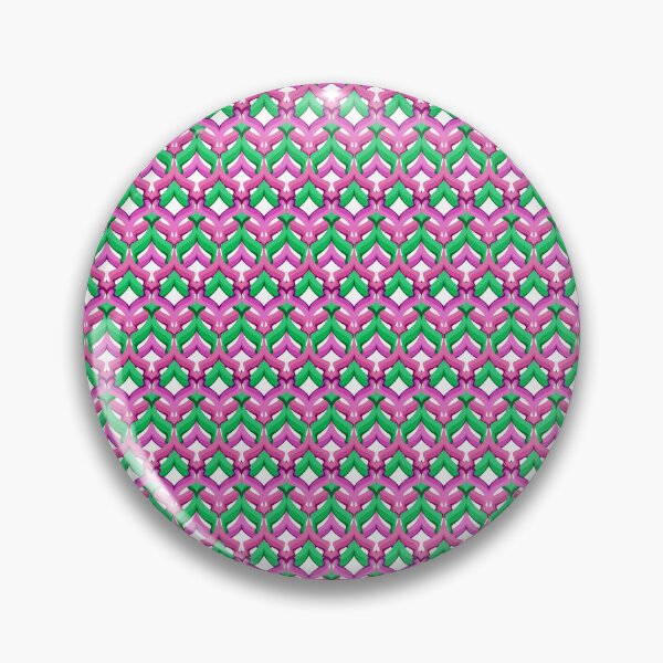 Item preview, Abstract geometric pattern retro crimson green designed and sold by fuzzyfox.