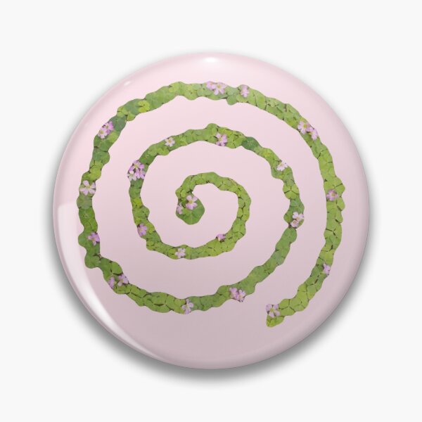 Item preview, Whimsy lotus flower lily pad spiral designed and sold by ellmoswrld.