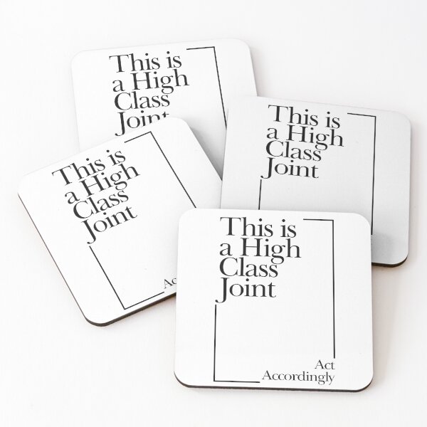 Item preview, This is a High Class Joint Act Accordingly designed and sold by DGMaxShop.