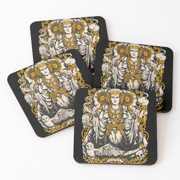 Item preview, Triple Goddess Hekate Mystical Art designed and sold by sil-gen-rove.