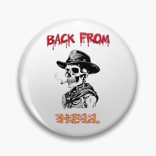 Item preview, Back From Hell designed and sold by ChibiPalsCo.