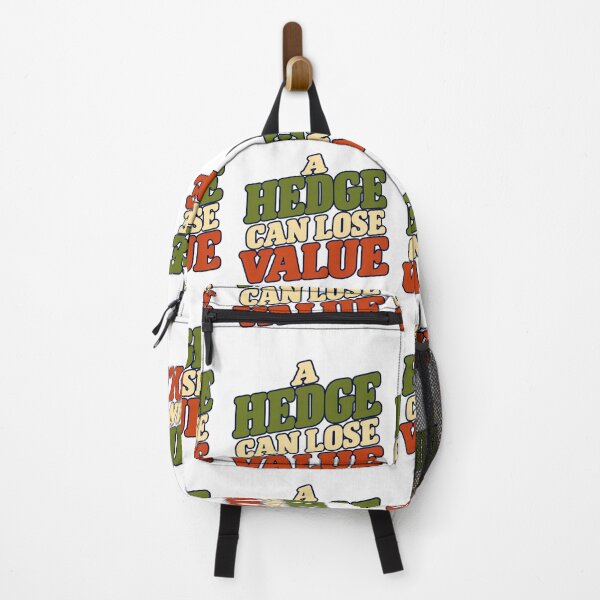 Item preview, A Hedge Can Lose Value Bold Finance Lettering designed and sold by Bikivuno.