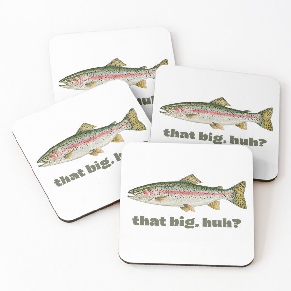 Item preview, Funny Fishing that Big, Huh? Meme designed and sold by carlobtzzzz.
