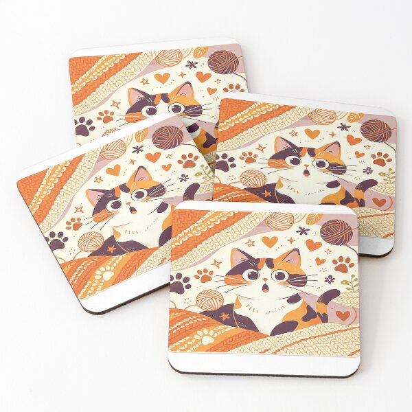 Item preview, Silly Goofy Cat – Fun Cozy Blanket Design designed and sold by DretiArts.