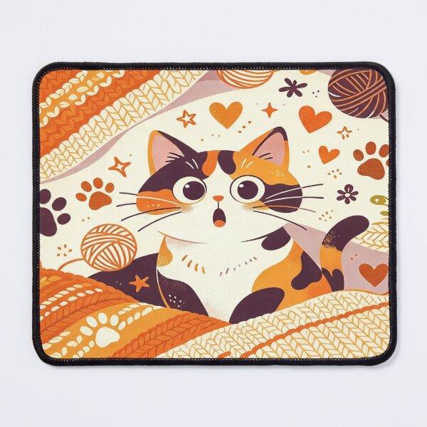 Item preview, Silly Goofy Cat – Fun Cozy Blanket Design designed and sold by Mggtz.