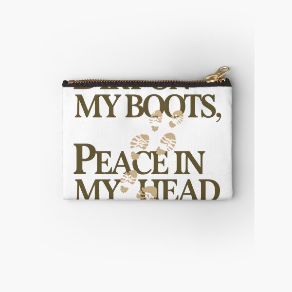 Item preview, Dirt on My Boots Peace in My Head Hiking Design designed and sold by ys96.