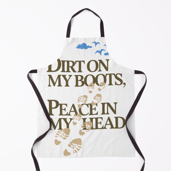 Item preview, Dirt on My Boots Peace in My Head Hiking Design designed and sold by ys96.