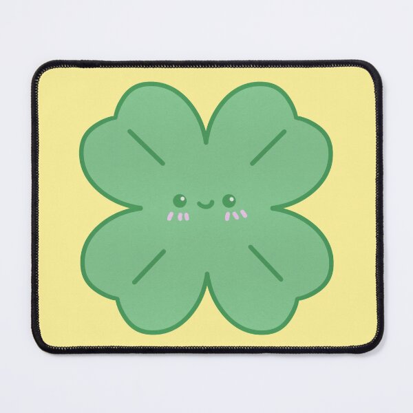 Item preview, Cute Happy Four Leaf Clover designed and sold by tammist.