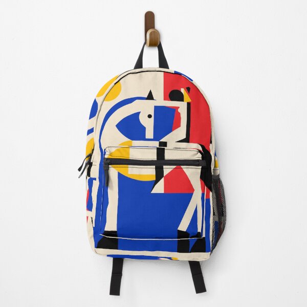 Item preview, Bauhaus Abstract Horse and Rider — Geometric Equestrian Art designed and sold by RamyGallery.