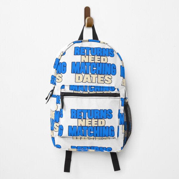 Item preview, Returns Need Matching Dates Finance Typography designed and sold by Bikivuno.