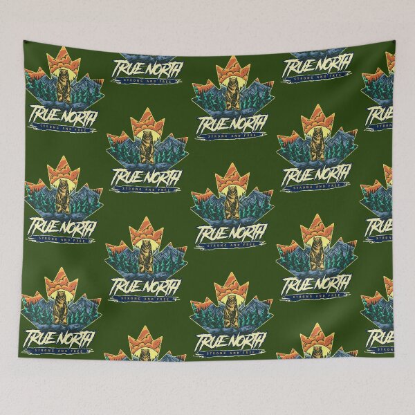 Item preview, True North Strong And Free Maple Leaf 115 designed and sold by ChloeArte3.