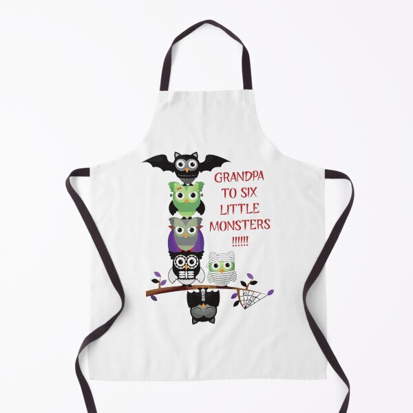 Item preview, Grandpa to Six Little Monsters (on White) designed and sold by PawsitiveMum3.