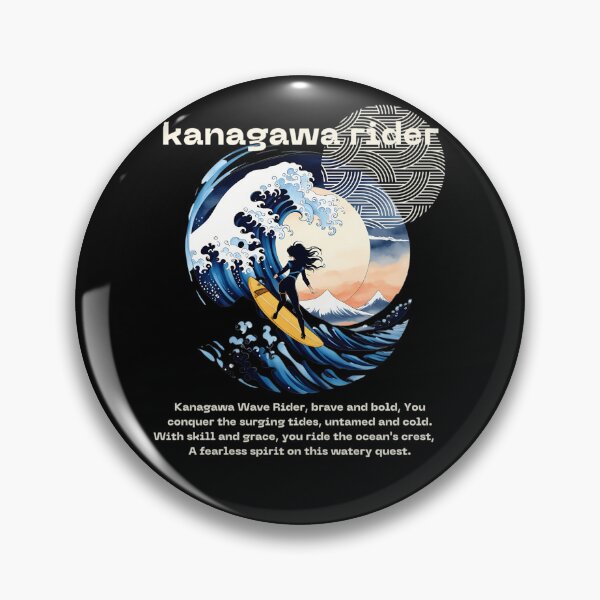 Item preview, The-Great-Wave-Of-Kanagawa-Rider designed and sold by malcomtir.