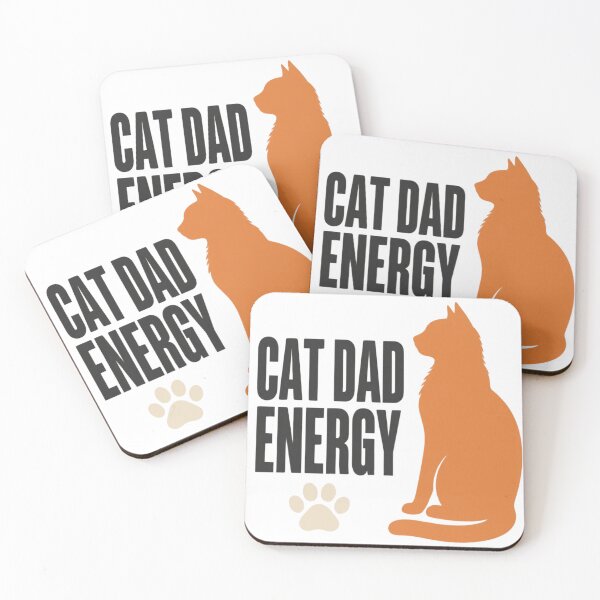 Item preview, Cat Dad Energy | Cat Lover designed and sold by The Vault Shop.