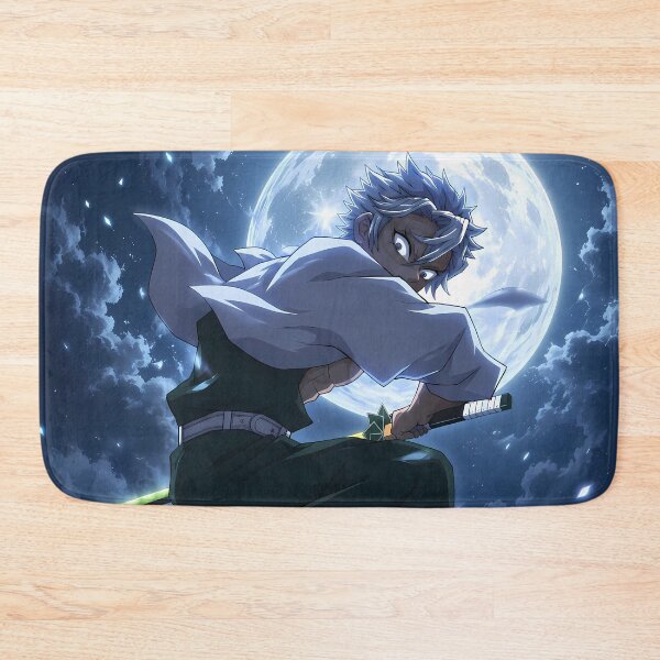 Item preview, Sanemi Shinazugawa Demon Slayer Full Moon Leap designed and sold by SolenneAzur.