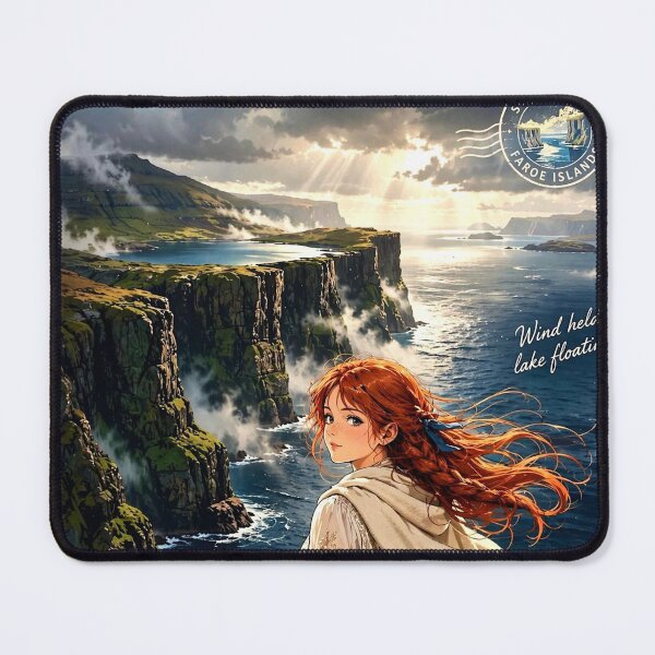 Item preview, Faroe Islands — Sørvágsvatn — The Lake Above the Atlantic designed and sold by DibujandoPorfa.