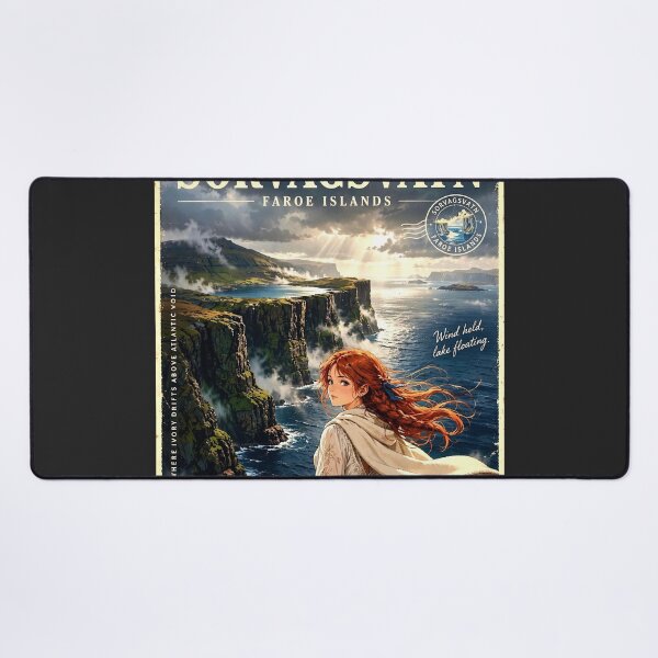 Item preview, Faroe Islands — Sørvágsvatn — The Lake Above the Atlantic designed and sold by DibujandoPorfa.